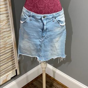 Jean skirt